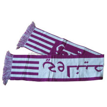 Acrylic Woven Football Scarf